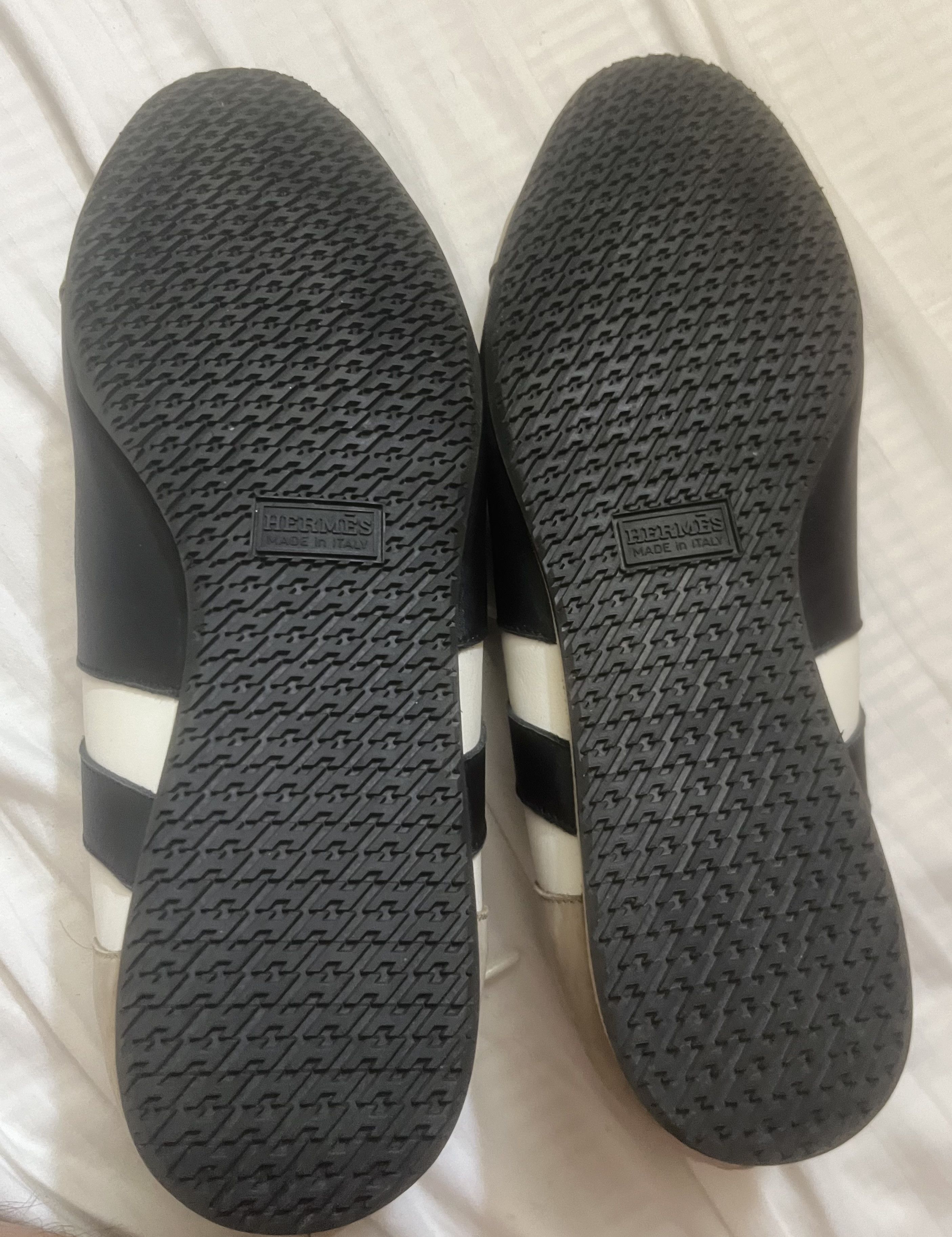 Hermes Hermes leather sneaker Size US 11 / EU 44 - 3 Thumbnail
