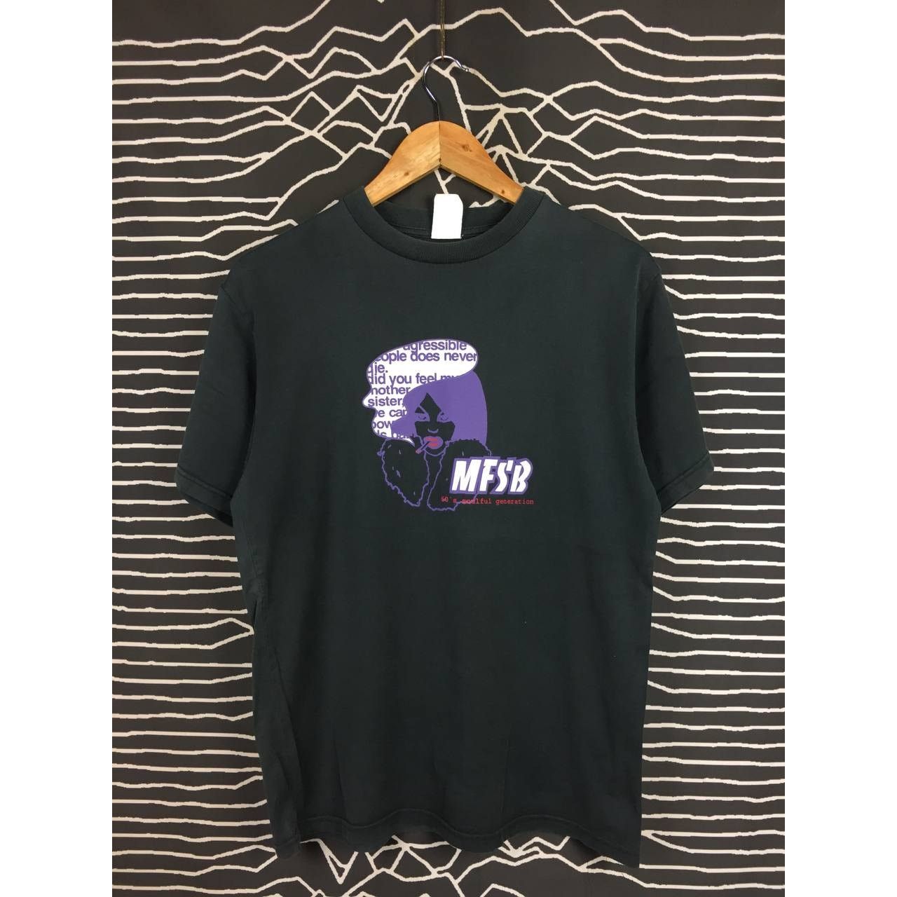 Japanese Brand × Vintage Vtg MFSB Mother Father Sister Brother Soulful Generation Tee Size US M / EU 48-50 / 2 - 1 Thumbnail