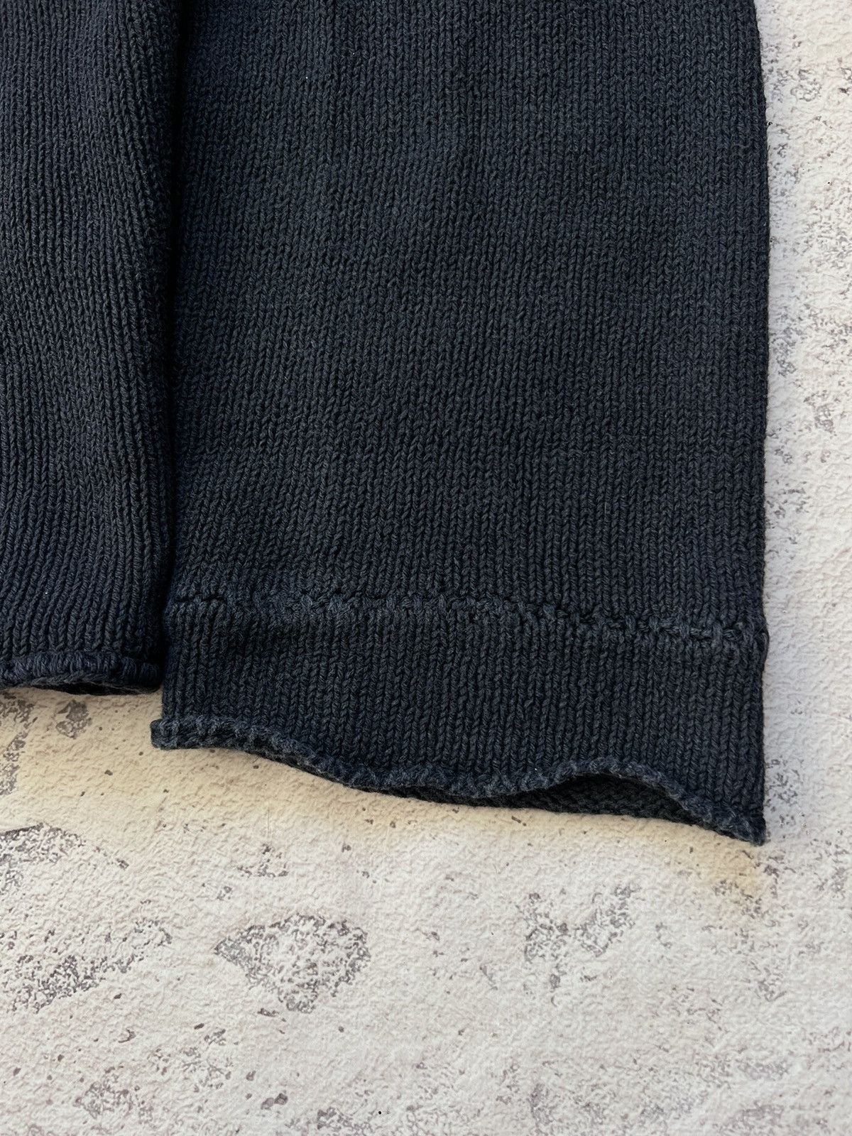 Massimo Osti × Stone Island × Vintage Stone Island Vintage Knit Sweater Size US XL / EU 56 / 4 - 8 Thumbnail