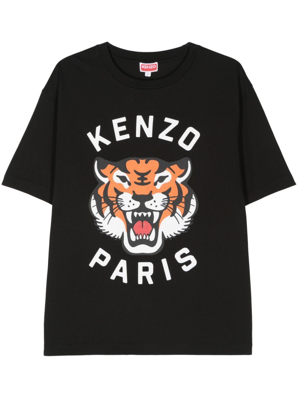 Kenzo LUCKY TIGER COTTON T-SHIRT Size S / US 4 / IT 40 - 1 Thumbnail