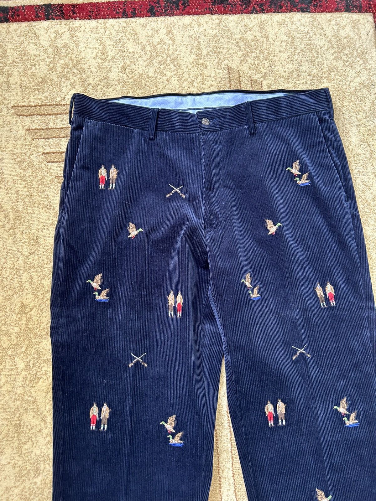 Polo Ralph Lauren Vintage Polo Ralph Lauren Corduroy Duck Hunting Pants Size US 36 / EU 52 - 12 Thumbnail