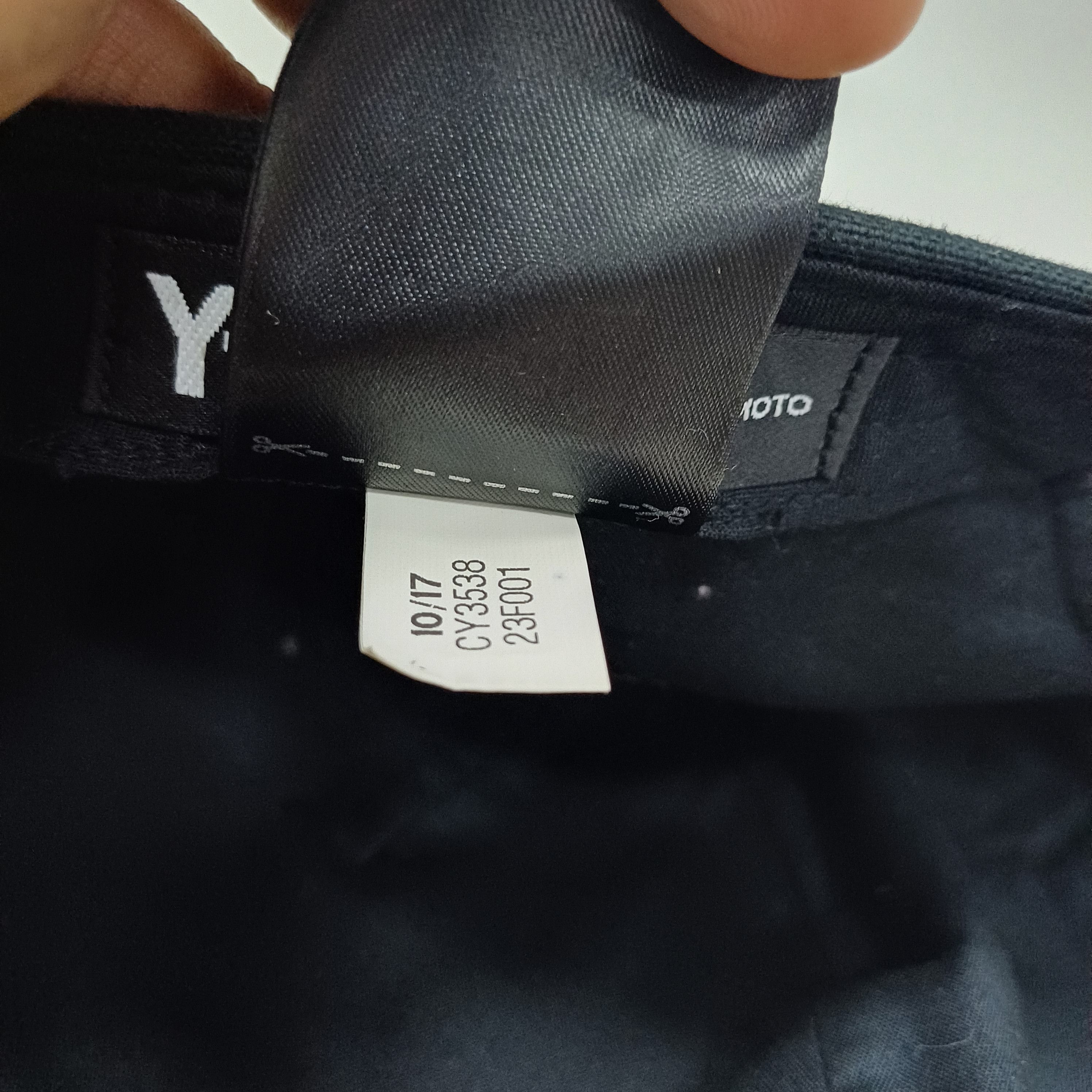 Adidas × Yohji Yamamoto Adidas Yohji Yamamoto Y3 Cap Size ONE SIZE - 5 Thumbnail