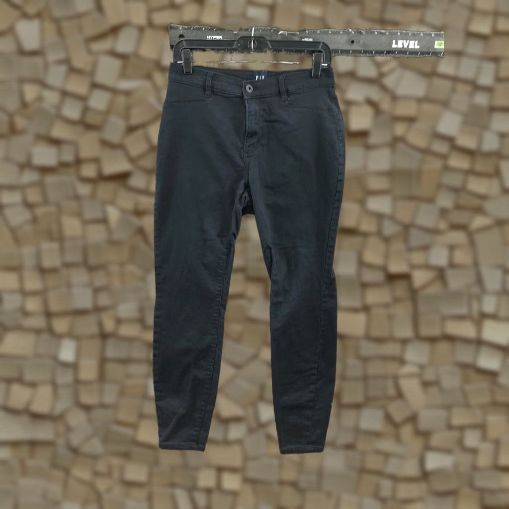 Gap Gap Pants Womens Size 10 Skinny Ankle Black Stretch Size 32" / US 10 / IT 46 - 1 Thumbnail