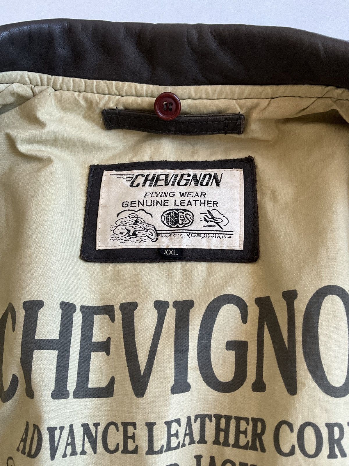 Chevignon Vintage Chevignon aviator jacket Size US XXL / EU 58 / 5 - 4 Thumbnail