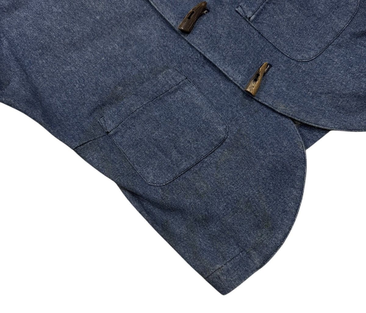 Y's Vintage Y’s Sample By Yohji Yamamoto Mandarin Denim Jacket Size M / US 6-8 / IT 42-44 - 9 Thumbnail