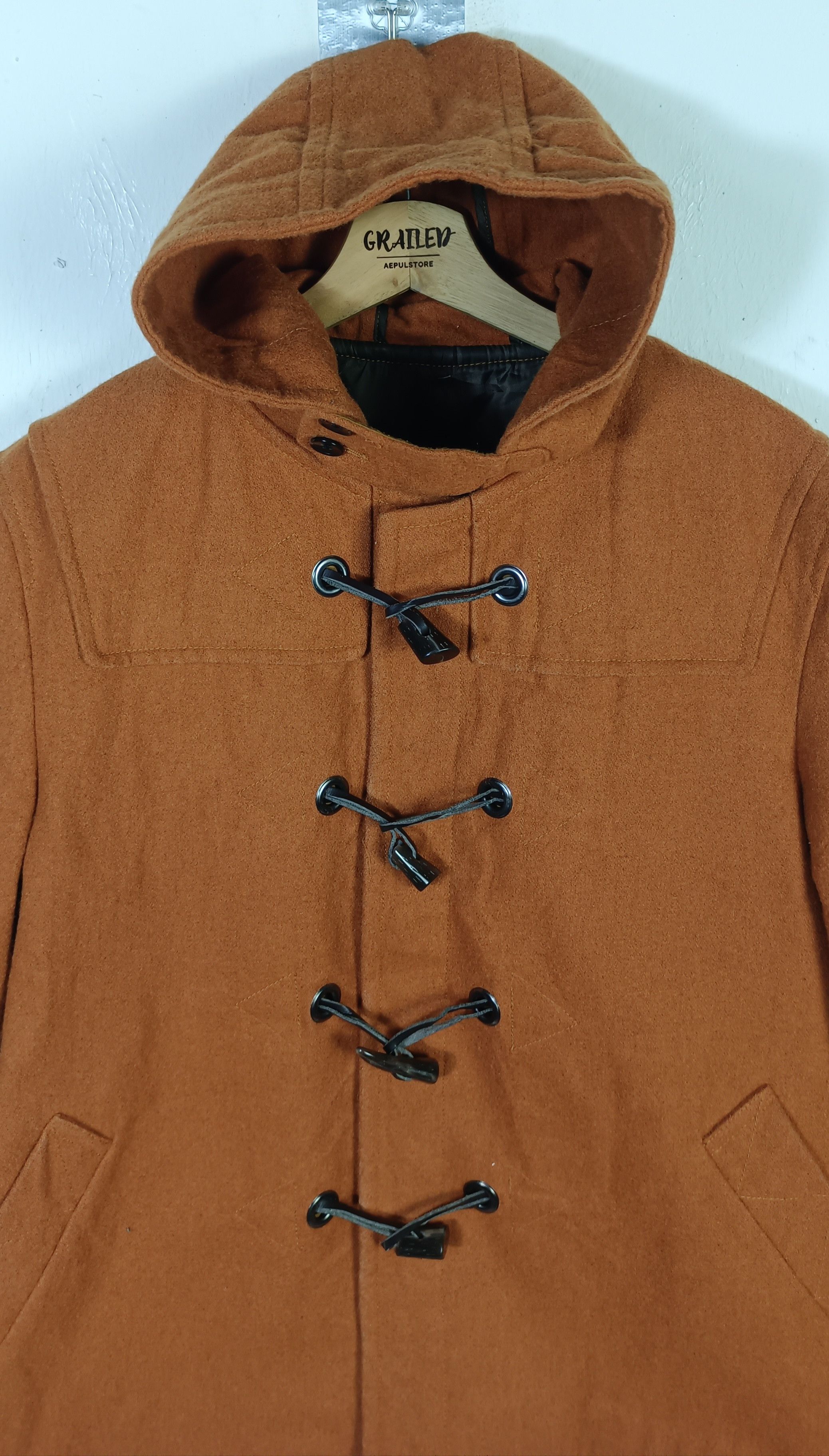 Boycott Vintage🇯🇵🔥 Boycott Duffle Coat Wool Jacket Size US L / EU 52-54 / 3 - 6 Thumbnail