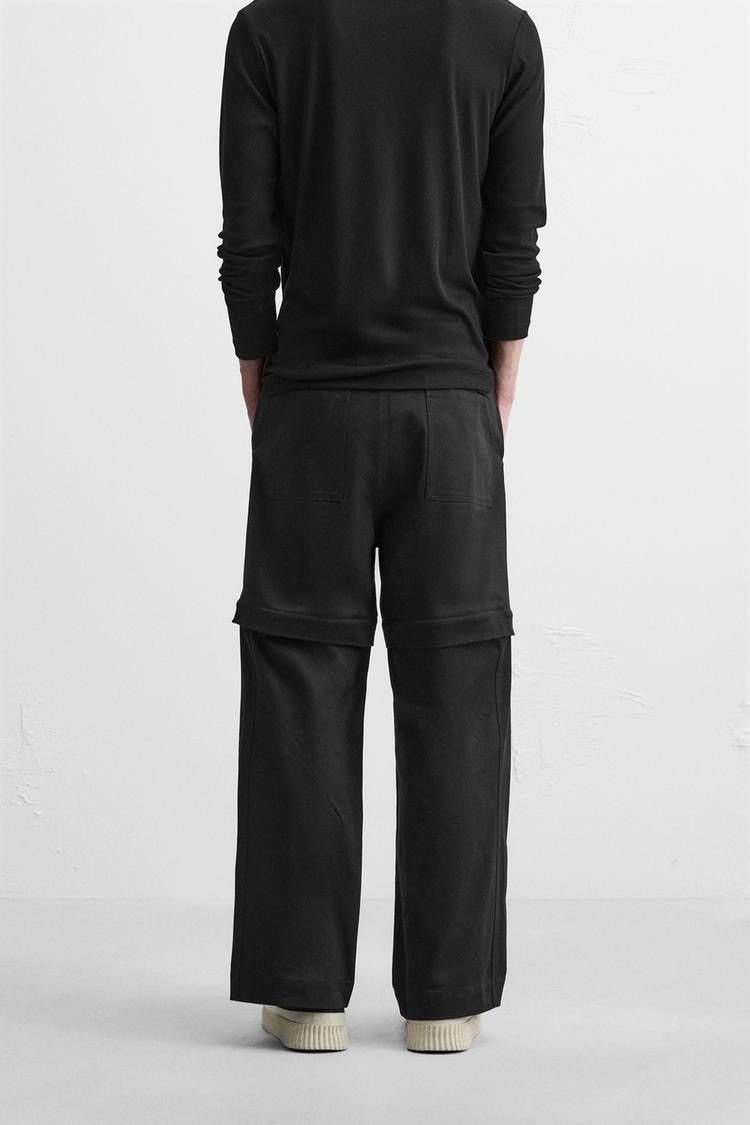 Zara ZARA REMOVABLE BELTED PANTS Size US 32 / EU 48 - 7 Thumbnail