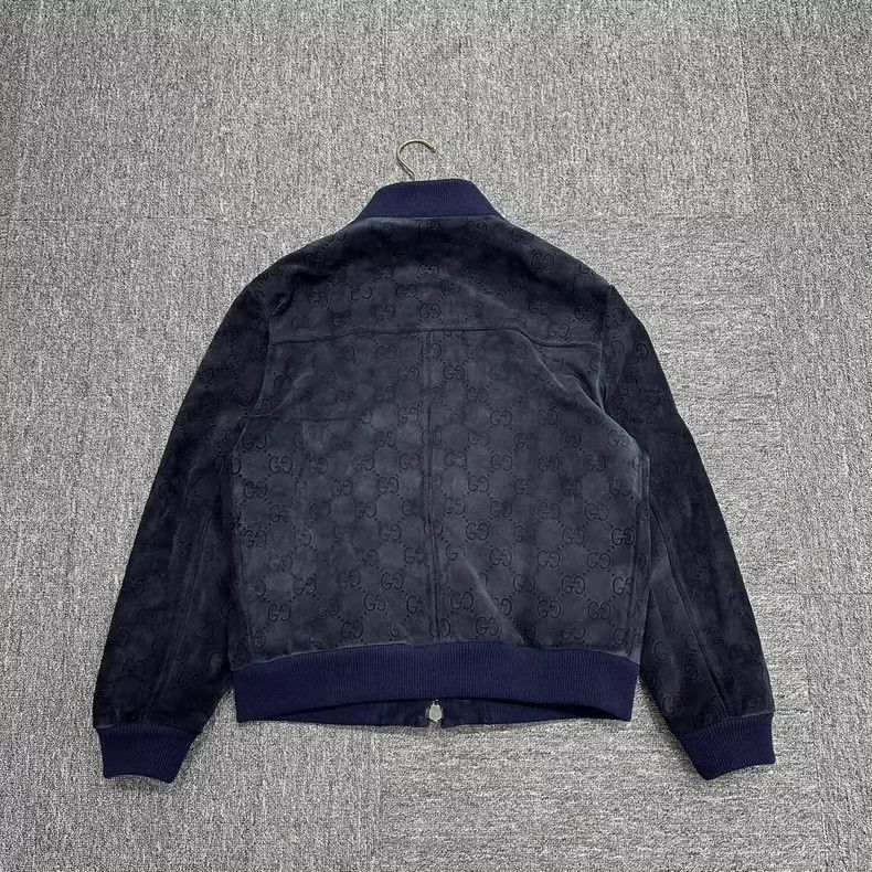 Gucci Gucci Full-print embossed double G suede jacket 2502-Nextar Size US M / EU 48-50 / 2 - 5 Thumbnail