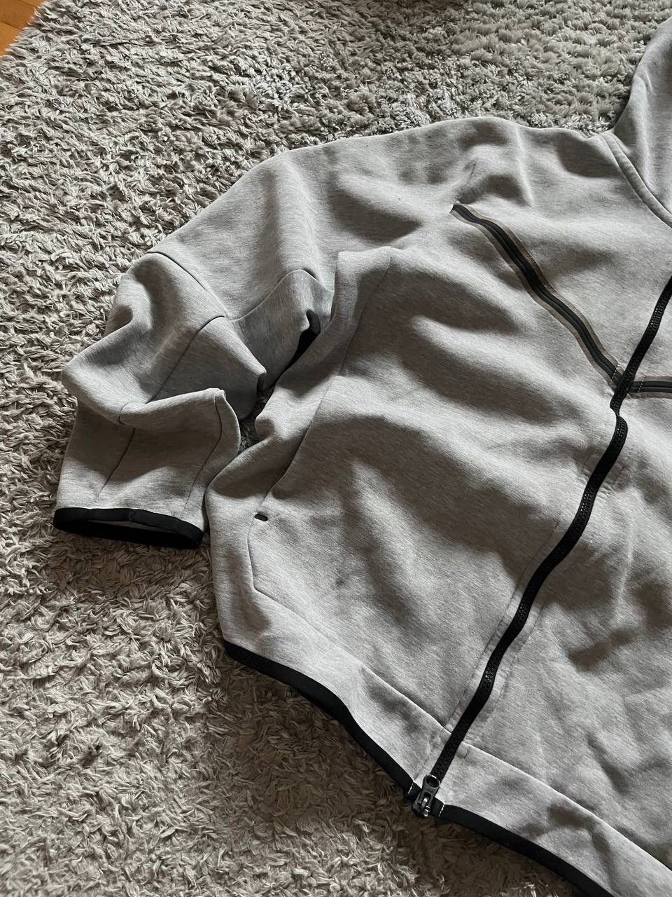 Nike × Vintage Nike Zip-Hoodie Tech-Fleece Streetwear Drill Logo Swoosh Size US M / EU 48-50 / 2 - 6 Thumbnail