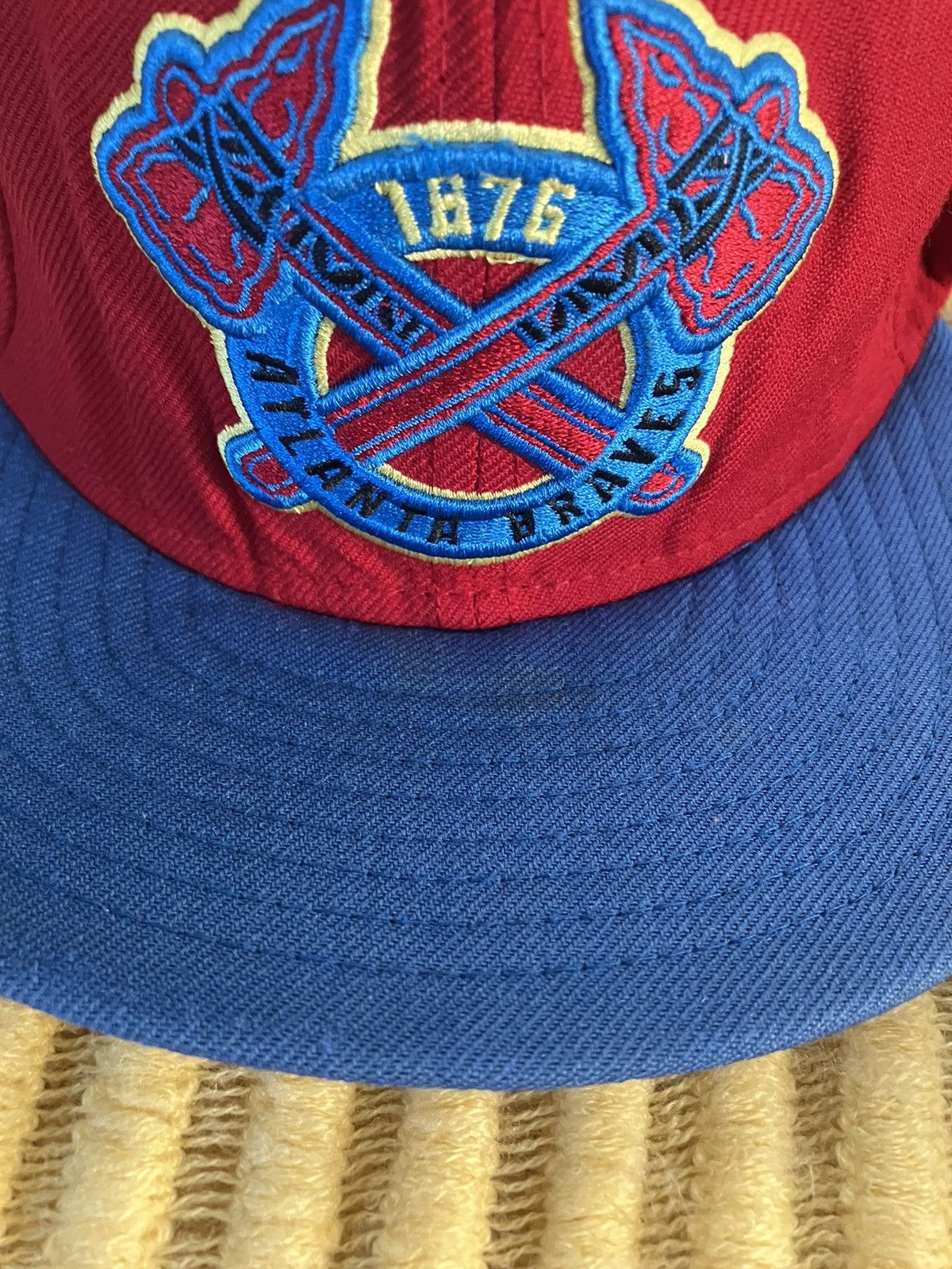 MLB × New Era Atlanta braves anniversary edition fitted new era hat 7 1/8 Size ONE SIZE - 2 Thumbnail
