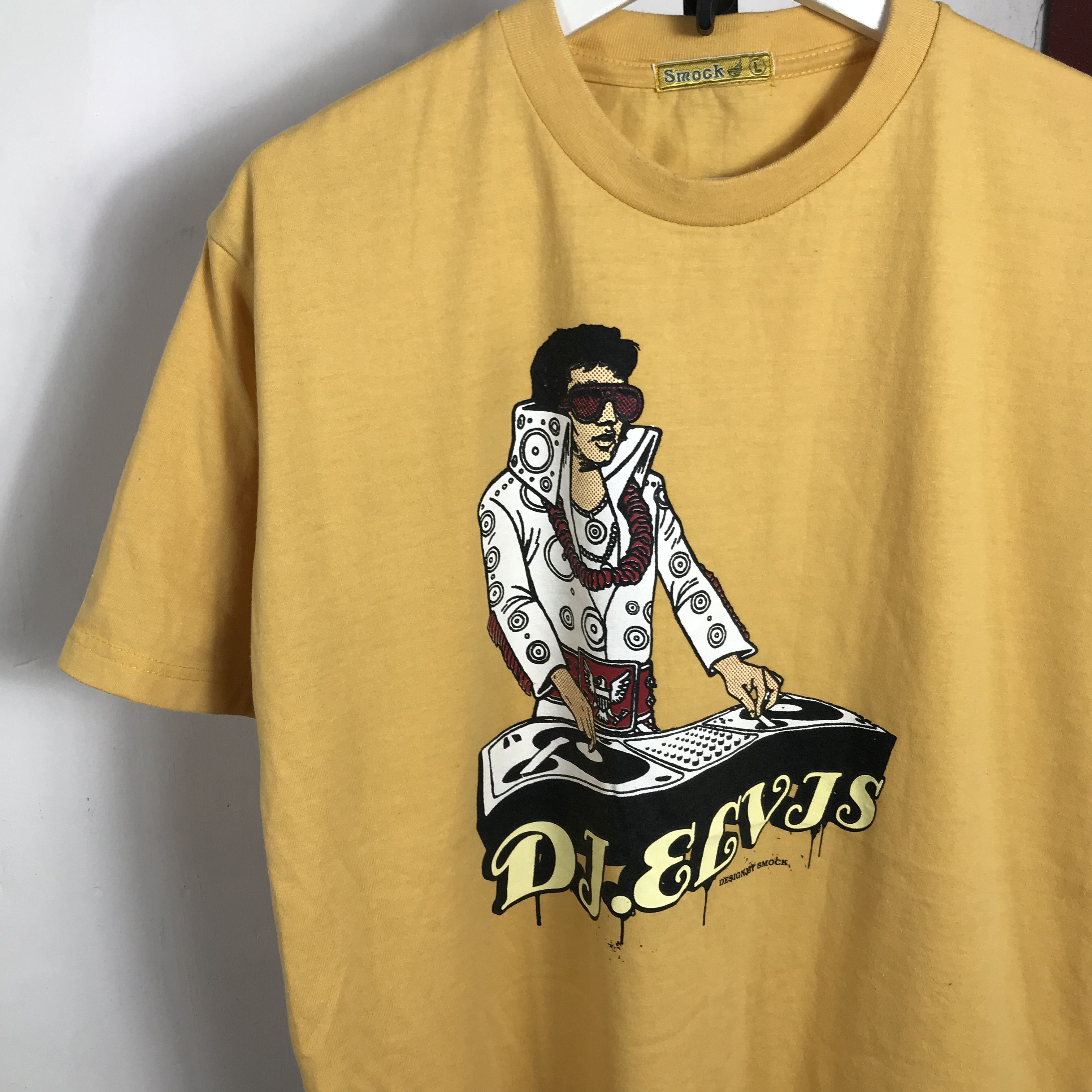 Band Tees Vintage Elvis Presley DJ PARODY 90s Lupo's Heartbreak hotel Size US L / EU 52-54 / 3 - 5 Thumbnail