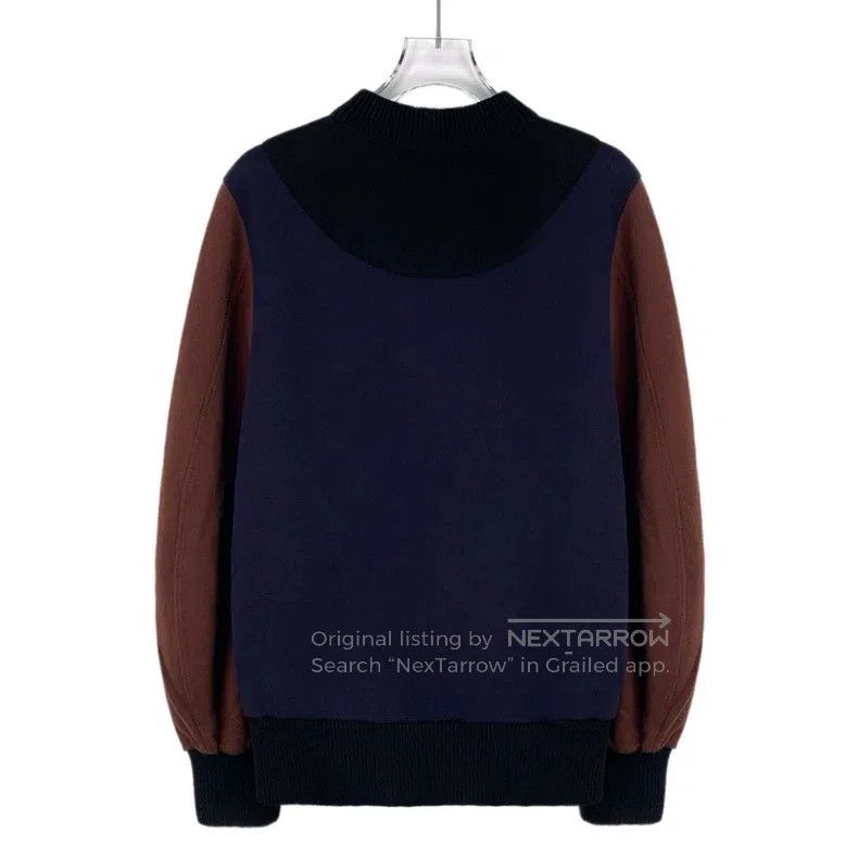 Loewe Loewe Multicolor Logo Embroidered Cotton Knit Sweater Size S / US 4 / IT 40 - 2 Thumbnail