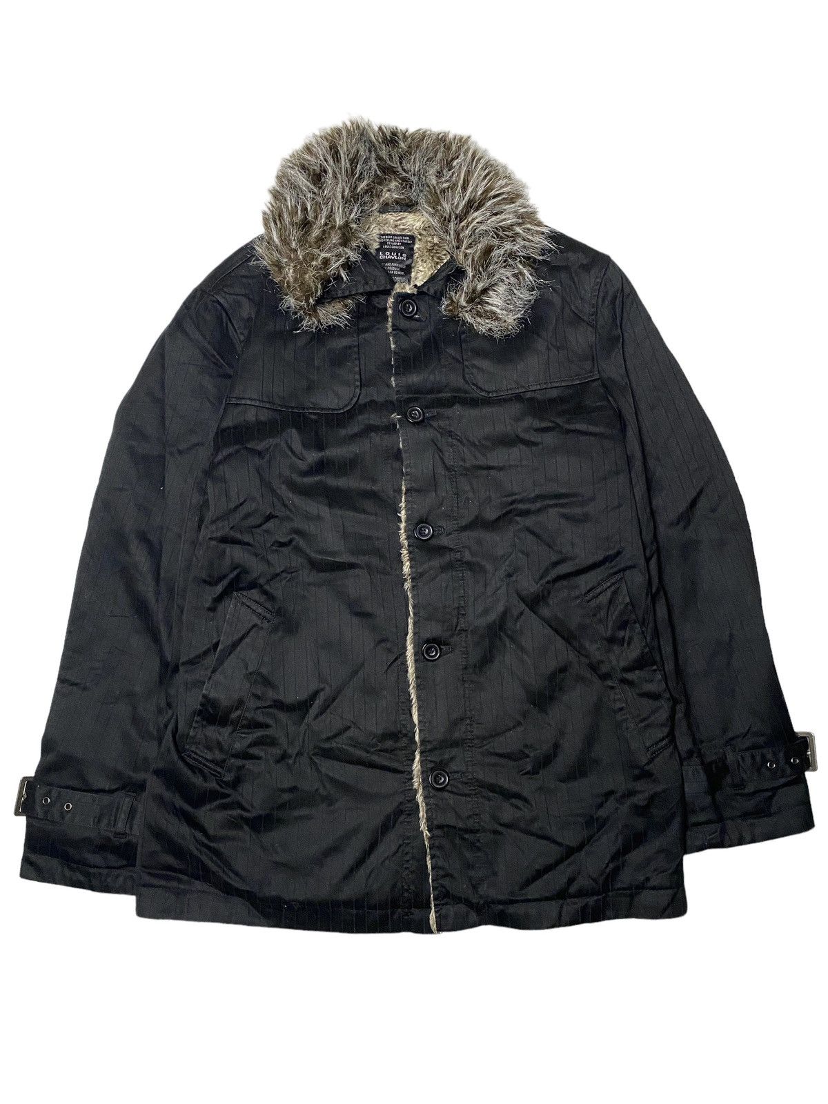 If Six Was Nine 2000's Louis Chavlon Crazy Fur Jacket Size US L / EU 52-54 / 3 - 1 Thumbnail