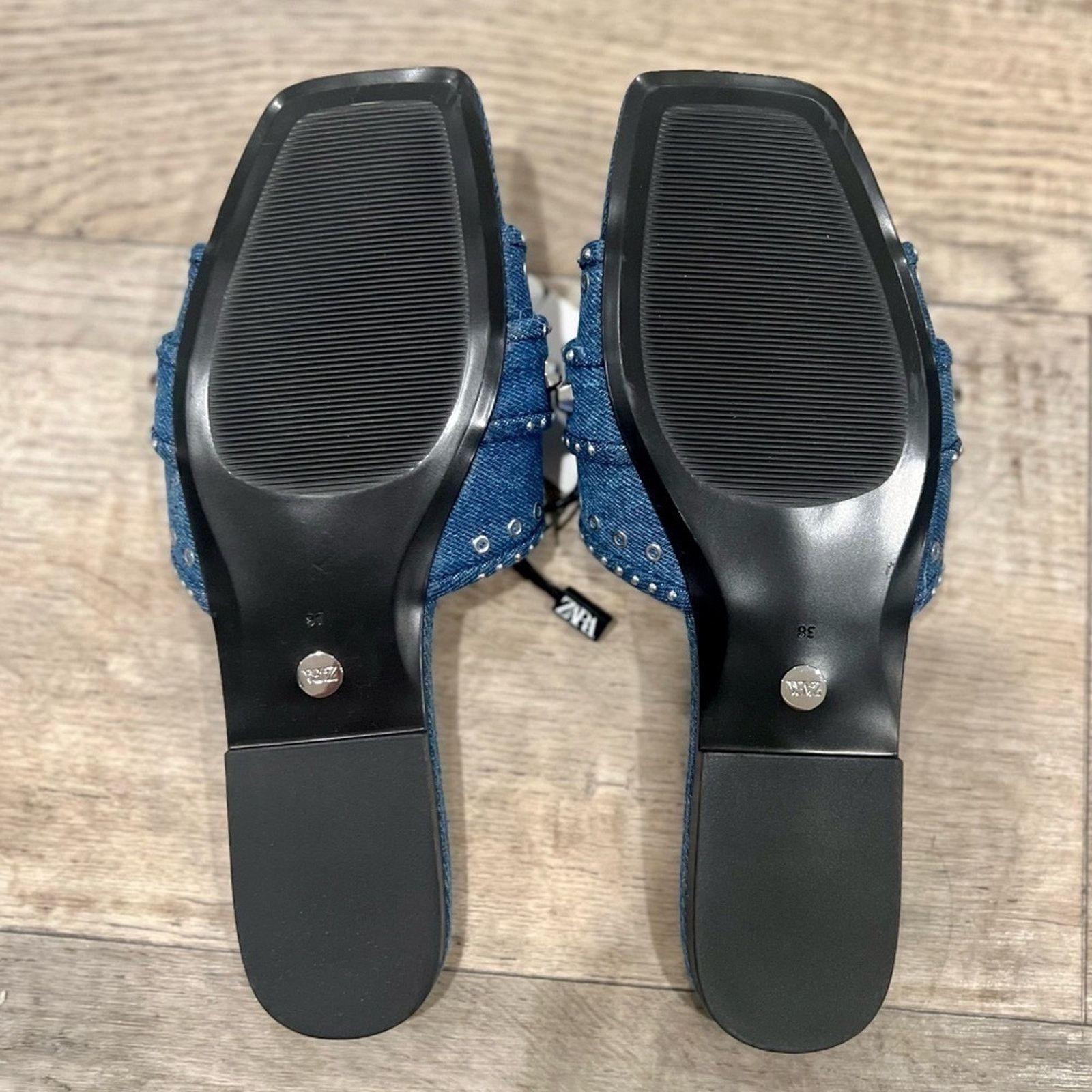 Zara ZARA Square Toe Flats NWT Size US 7.5 / IT 37.5 - 17 Thumbnail