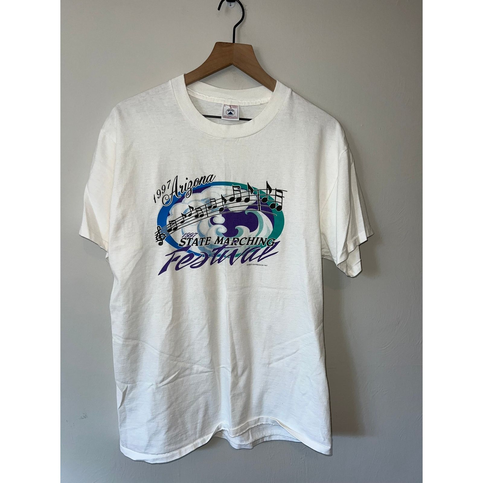 Delta Vintage Arizona State Shirt Marching Band Festival Tee 90s Size US L / EU 52-54 / 3 - 1 Thumbnail