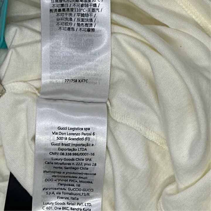 Gucci Gucci Gucci SS24 Logo Print Short Sleeve T-Shirt -2506 Size US L / EU 52-54 / 3 - 2 Thumbnail