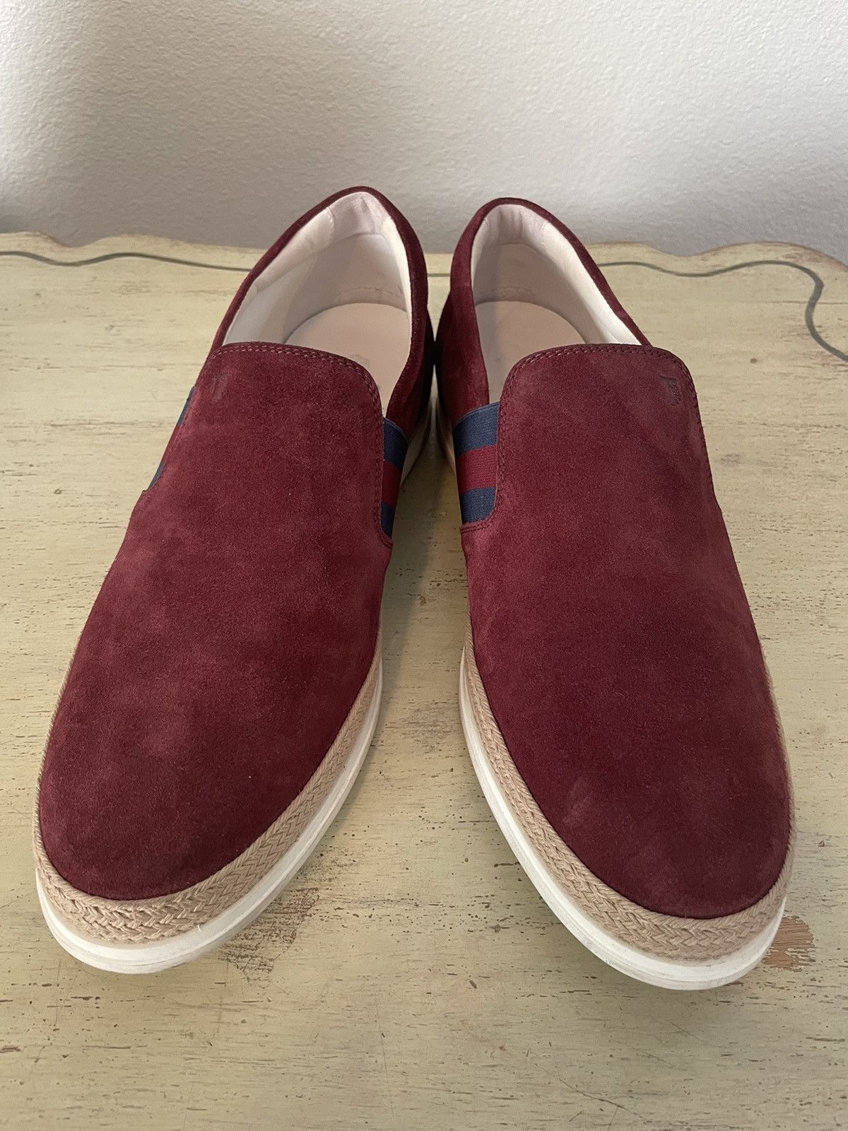 Tod's Suede Espadrille Loafer Size US 12 / EU 45 - 3 Thumbnail