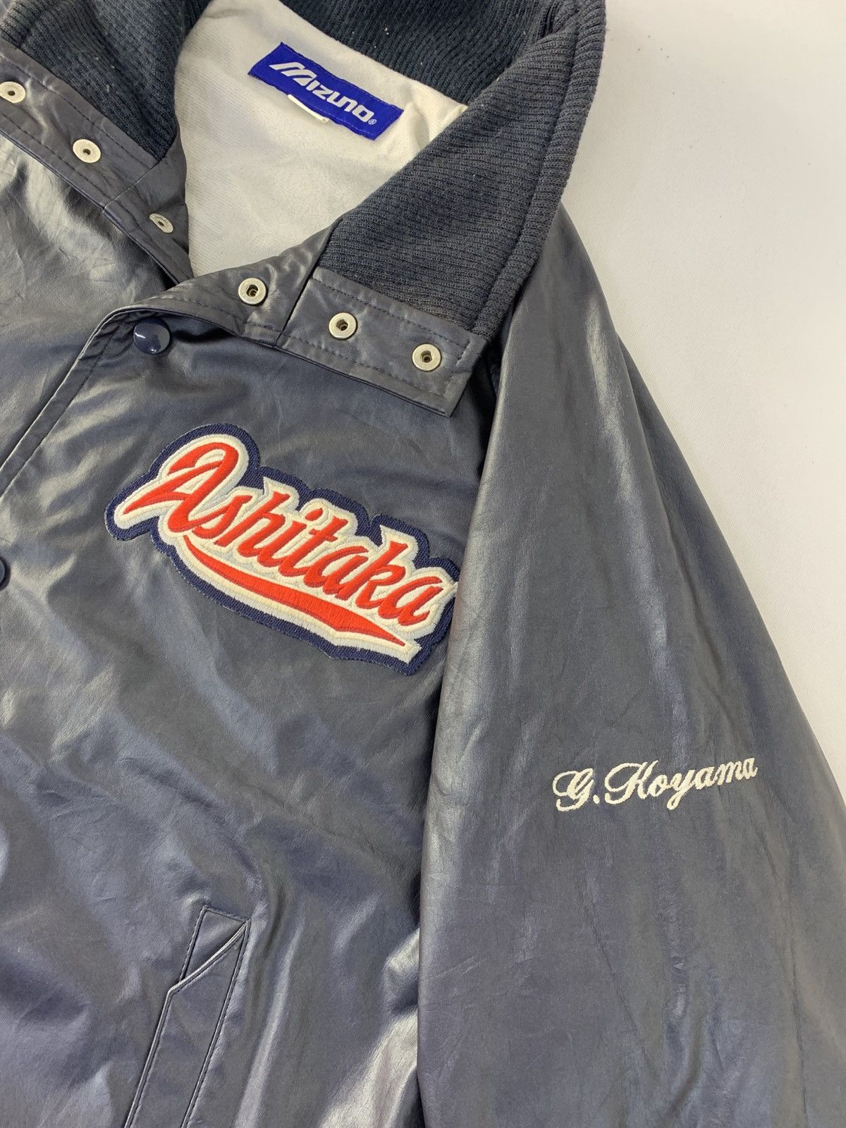 Mizuno Mizuno Ashitaka Quilted Jacket Snap Button Embroidery Logo Size US L / EU 52-54 / 3 - 4 Thumbnail