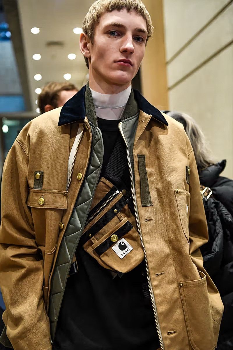 Carhartt × Sacai Sacai X Carhartt WIP Canvas X MA-1 Jacket Michigan Size US S / EU 44-46 / 1 - 6 Thumbnail