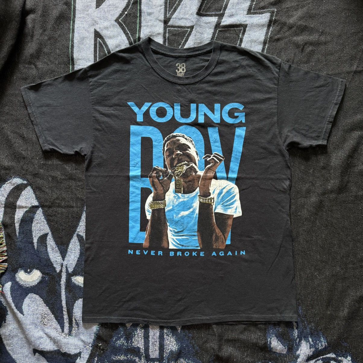 Rap Tees YOUNGBOY NEVER BROKE AGAIN RAP TEES Size US L / EU 52-54 / 3 - 1 Thumbnail