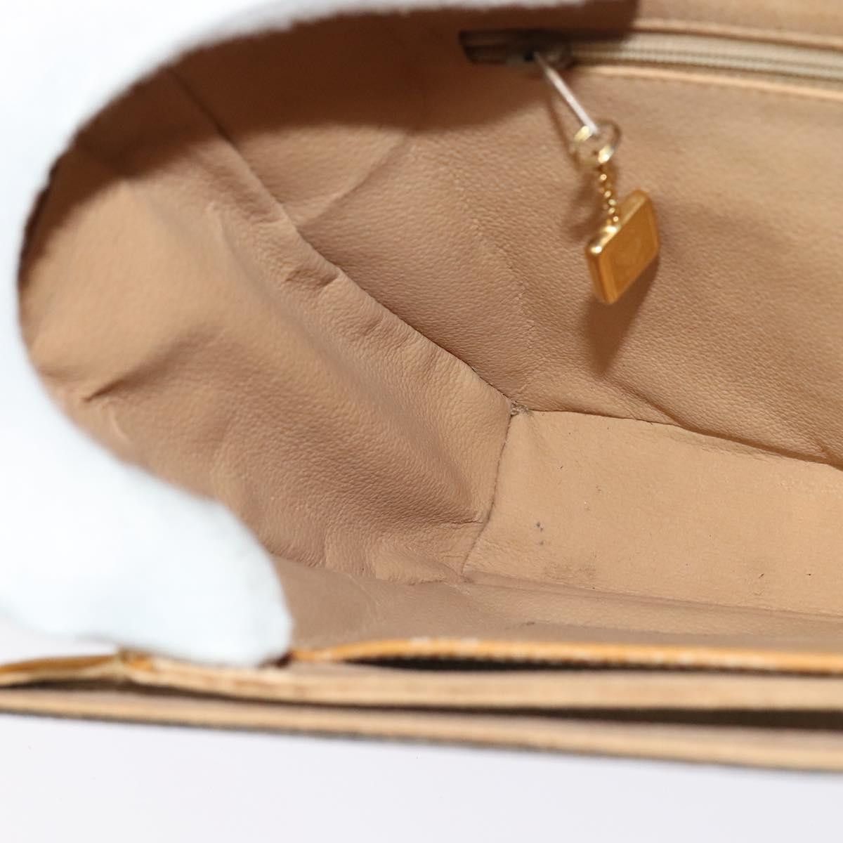 Gucci GUCCI Shoulder Bag Canvas Leather Brown Gold Size ONE SIZE - 19 Thumbnail