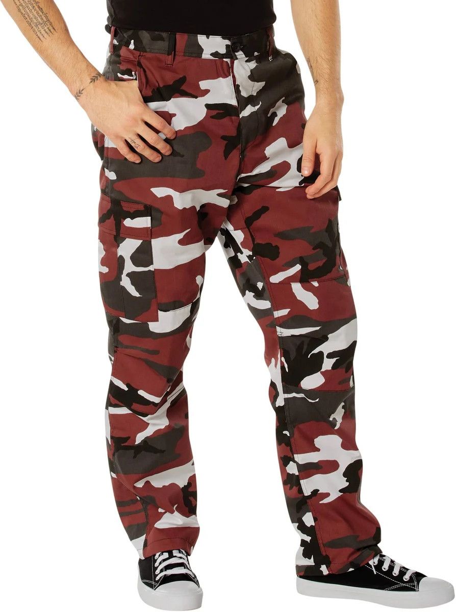 Rothco Rothco Camo Cargo Pants Red Size US 30 / EU 46 - 1 Thumbnail
