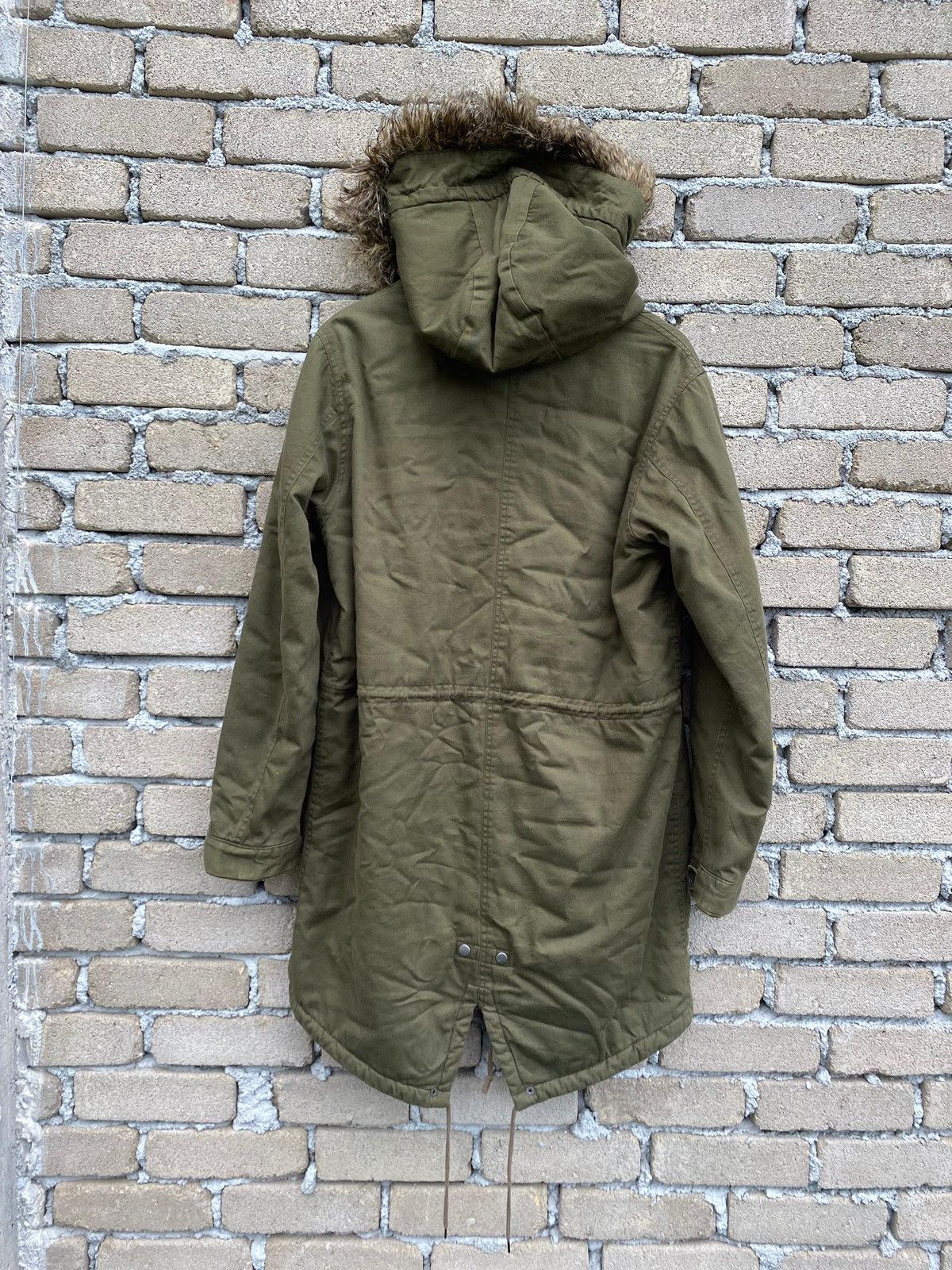 Japanese Brand Rose Bud Couples Parkas Hoodie With Fleece Lined Size US L / EU 52-54 / 3 - 8 Thumbnail