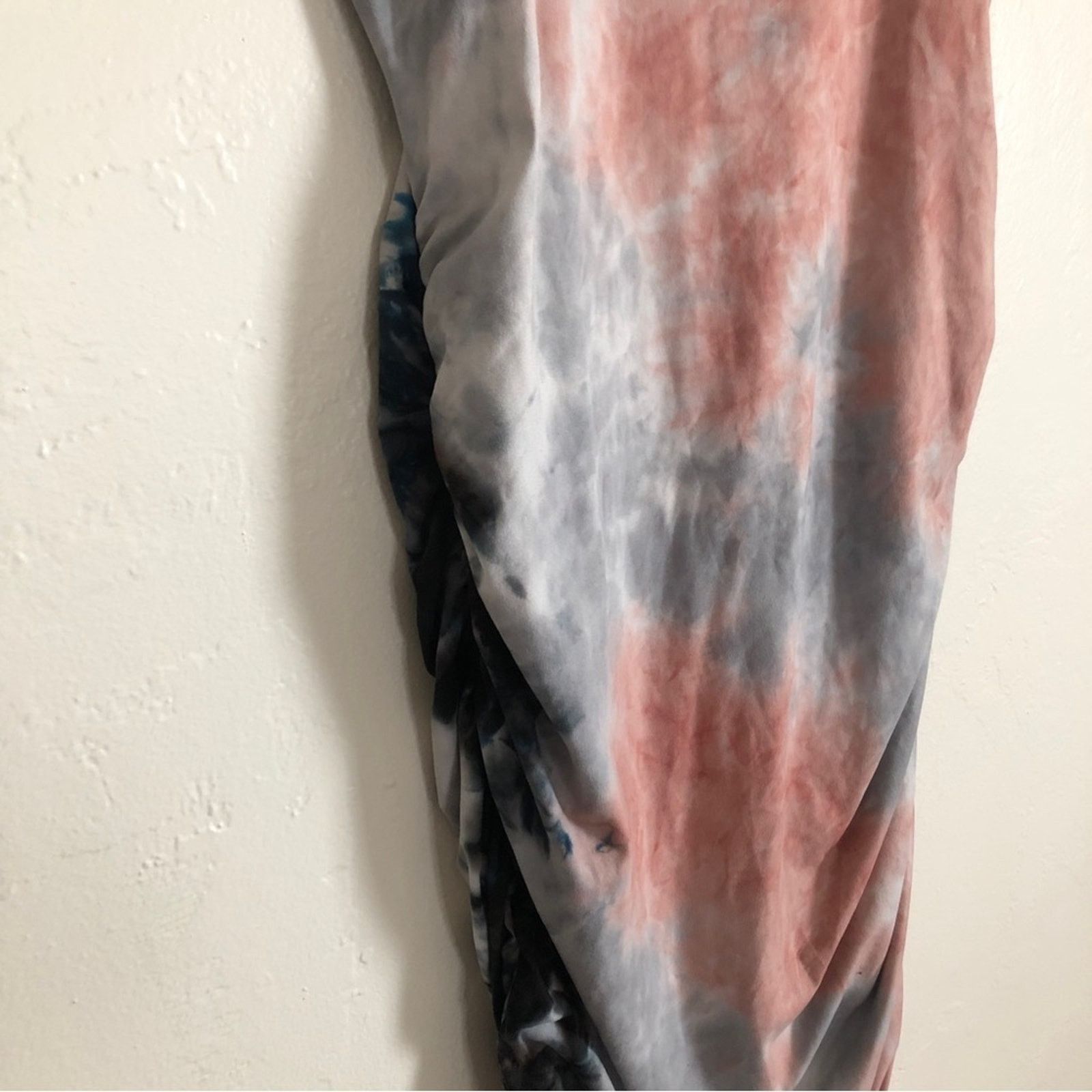 Other Fashion Nova Tie Dye Blue Pink Purple Bodycon Dress Size XL / US 12-14 / IT 48-50 - 2 Thumbnail
