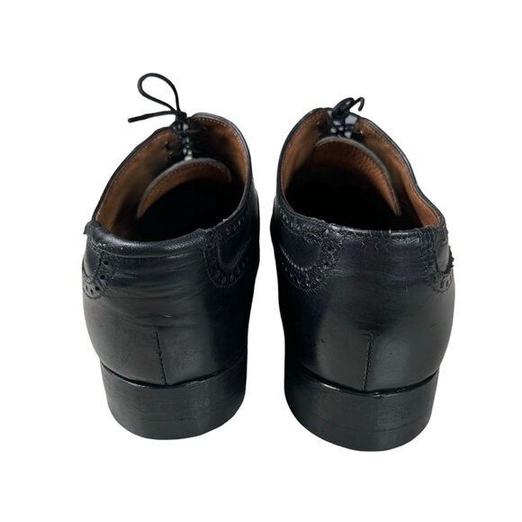 Brooks Brothers Brooks Brothers Peal & Co Made in England Black Leather Oxfo Size US 10 / EU 43 - 9 Thumbnail