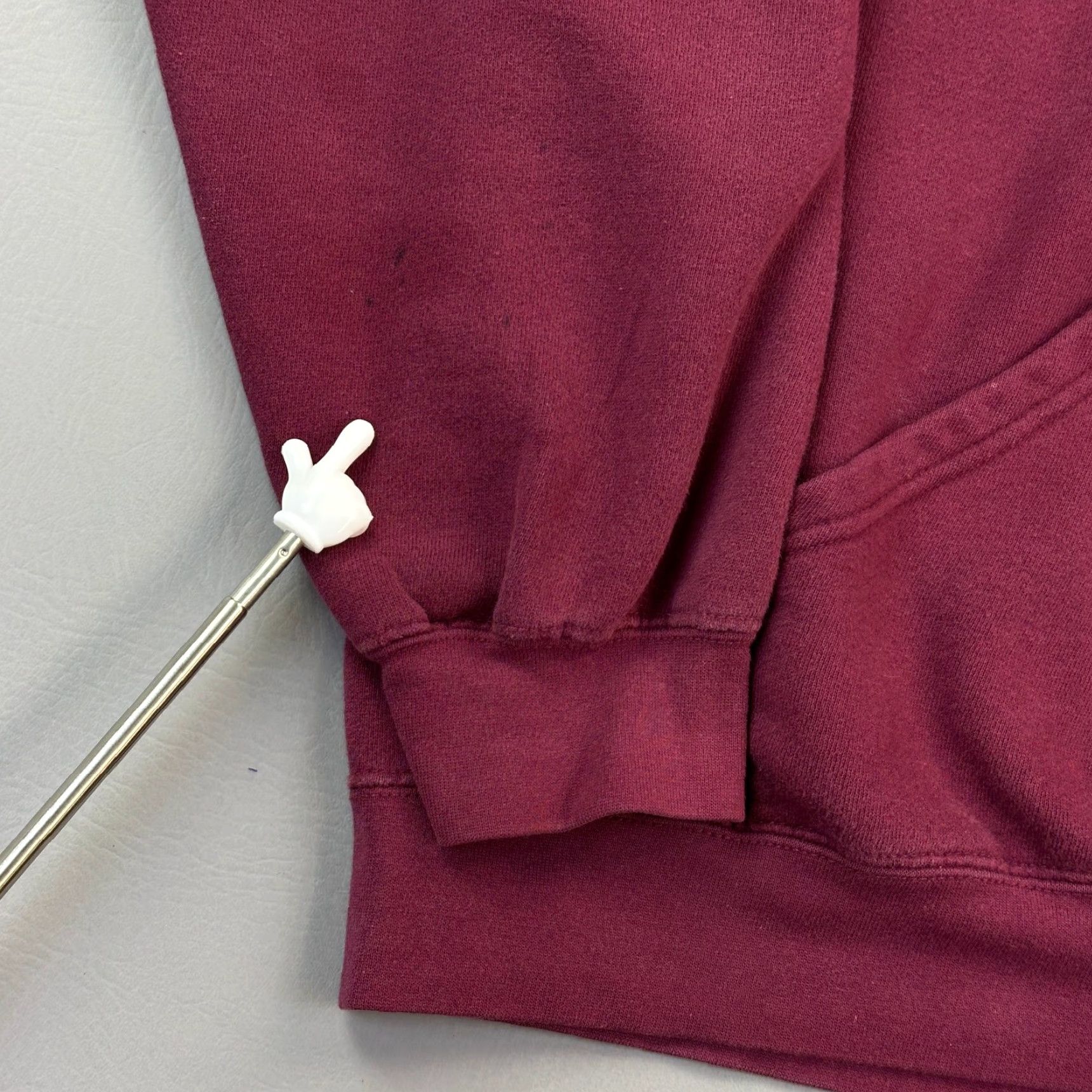Soffe VINTAGE Soffe Hoodie Mens XL Maroon Frisco Rod & Gun Cape Hatteras Pullover Size US XL / EU 56 / 4 - 2 Thumbnail
