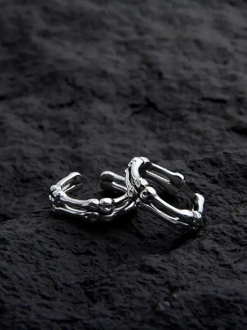 Jewelry 692Skeleton Bone Ring Size ONE SIZE - 4 Thumbnail