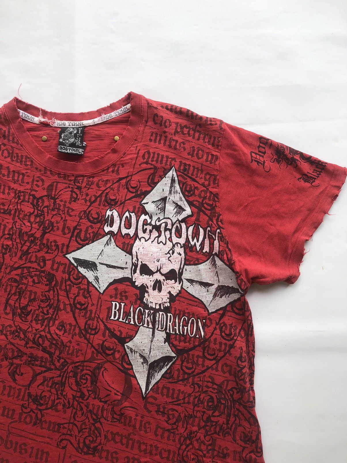 Hysteric Glamour Japanese Poem Distressed Tribal Dogtown Skate Punk Style Size US L / EU 52-54 / 3 - 3 Thumbnail