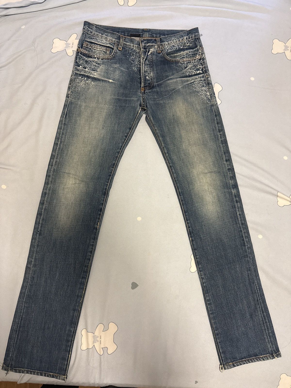 Dior Diorhomme07ss “Spider Web” Size US 29 - 1 Thumbnail