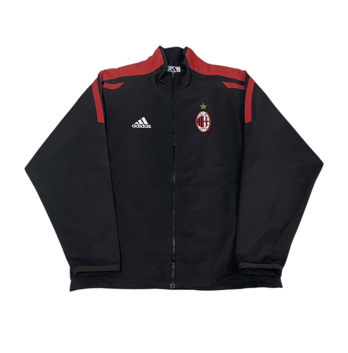 Adidas Vintage Adidas AC Milan Jacket & Pants Size US M / EU 48-50 / 2 - 2 Thumbnail