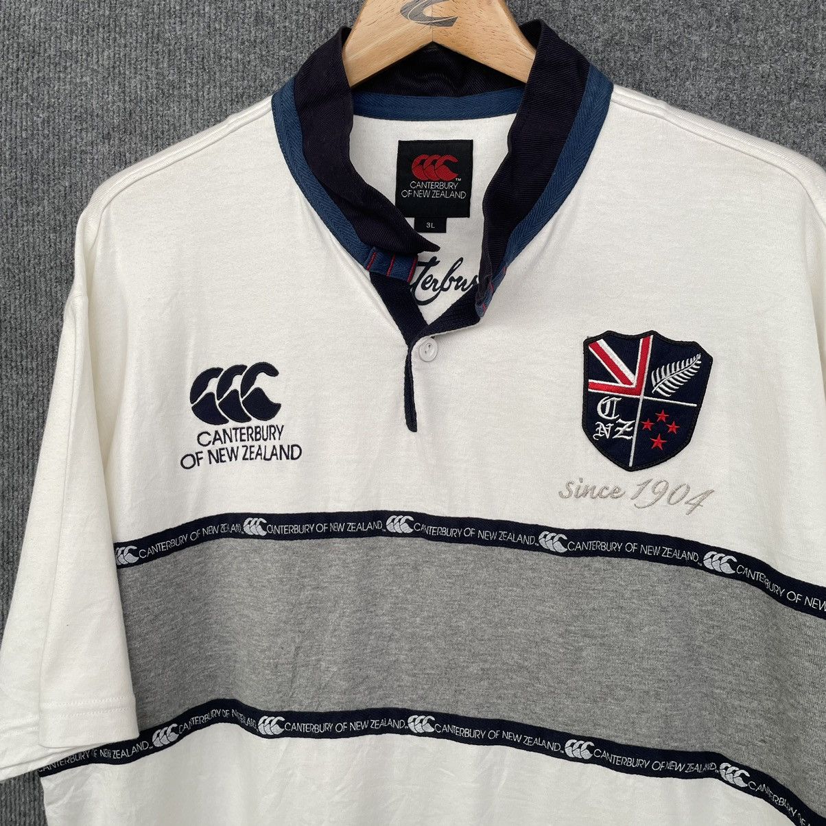 Canterbury of New Zealand × Vintage Vintage Canterbury Polo Rugby Size US XL / EU 56 / 4 - 2 Thumbnail
