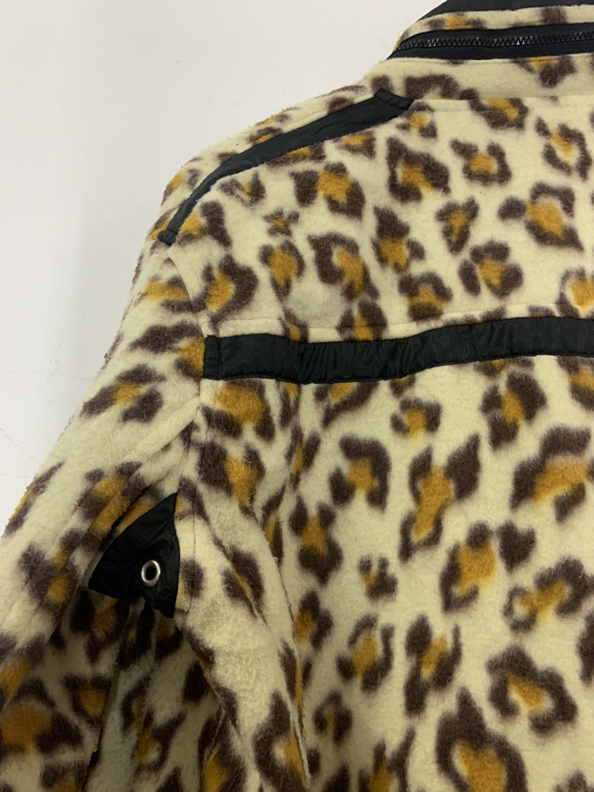 Beauty Beast Vintage MILKBOY Cyberpunk Leopard Fleece Jacket Size US L / EU 52-54 / 3 - 3 Thumbnail