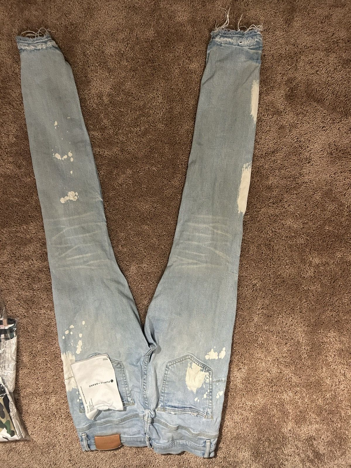 Purple Brand Light Blue Purple Brand Jeans Size US 30 / EU 46 - 3 Thumbnail