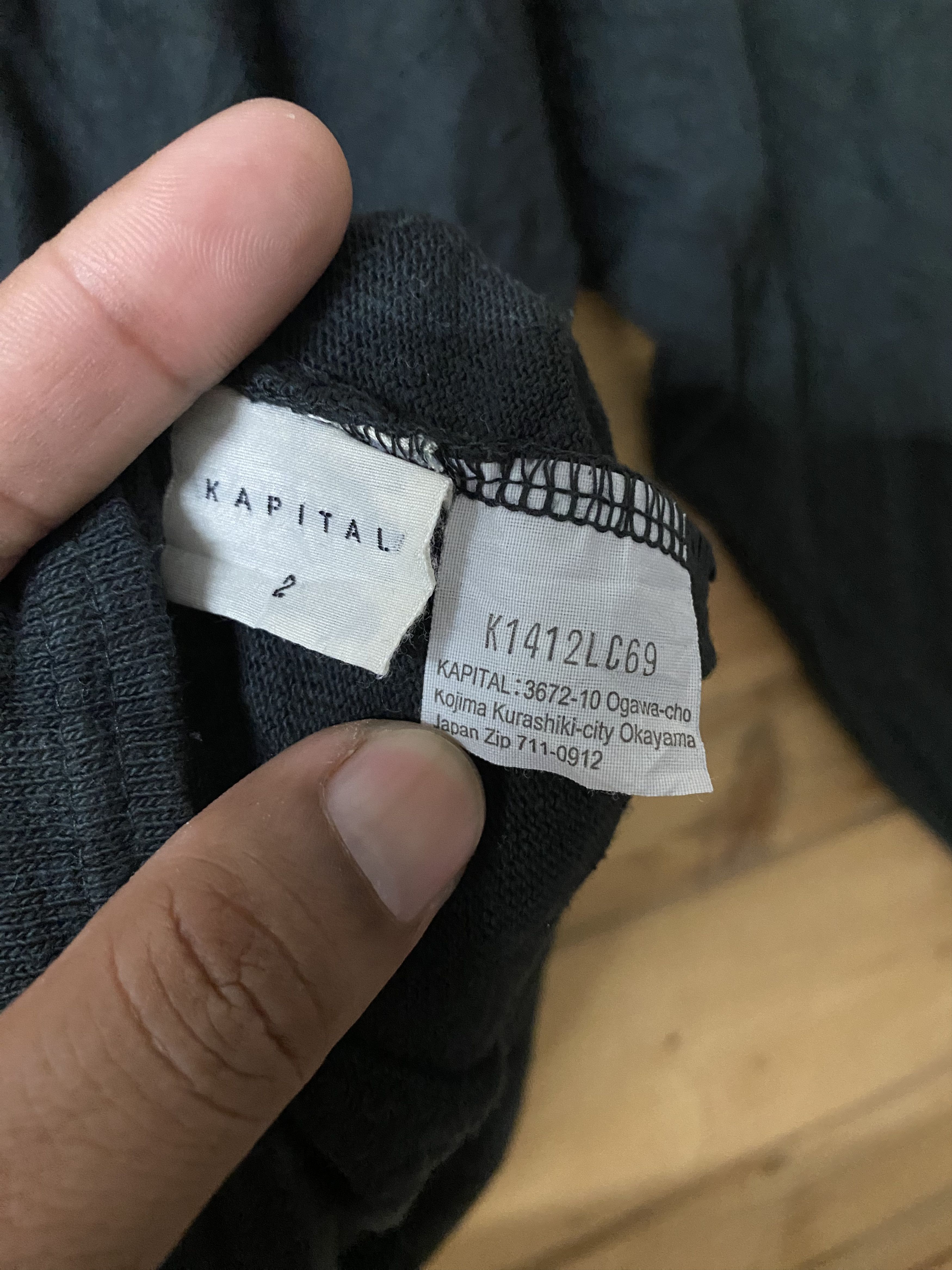 Kapital Kapital long sleeve plain tshirt Size US M / EU 48-50 / 2 - 8 Thumbnail