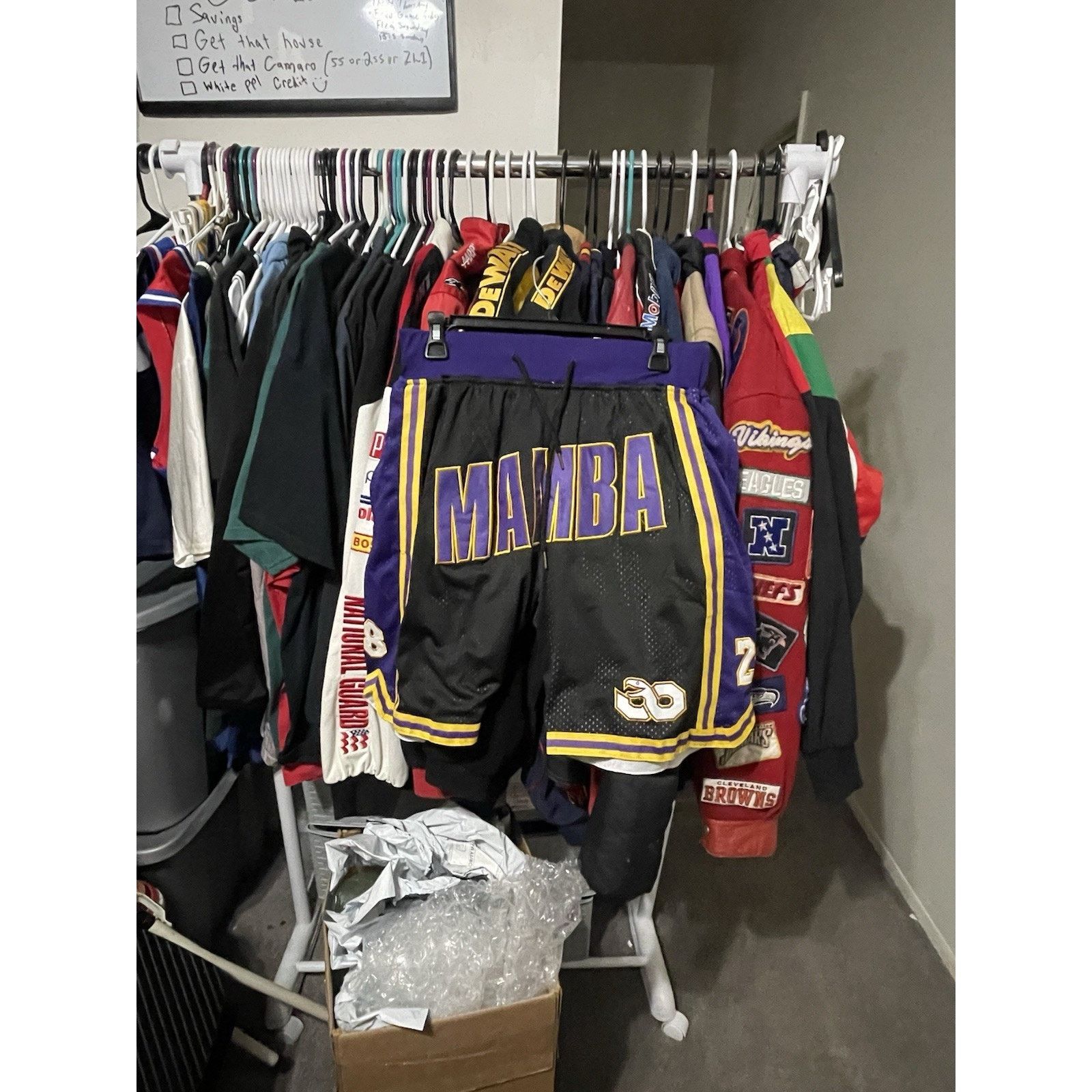 Just Don Size M-Kobe Bryant LA Lakers Shorts Black Mamba Just Don Size US M / EU 48-50 / 2 - 1 Thumbnail