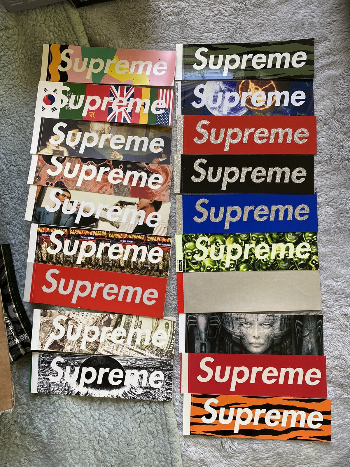 Supreme Supreme box logo sticker le Bain authentic Size ONE SIZE - 7 Thumbnail