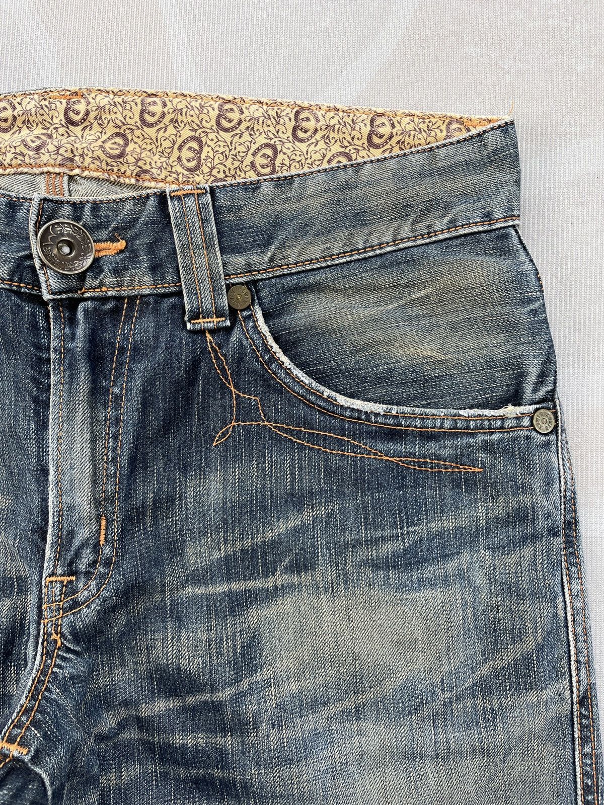 Edwin Vintage Edwin 503 Straight Jeans Size US 34 / EU 50 - 5 Thumbnail