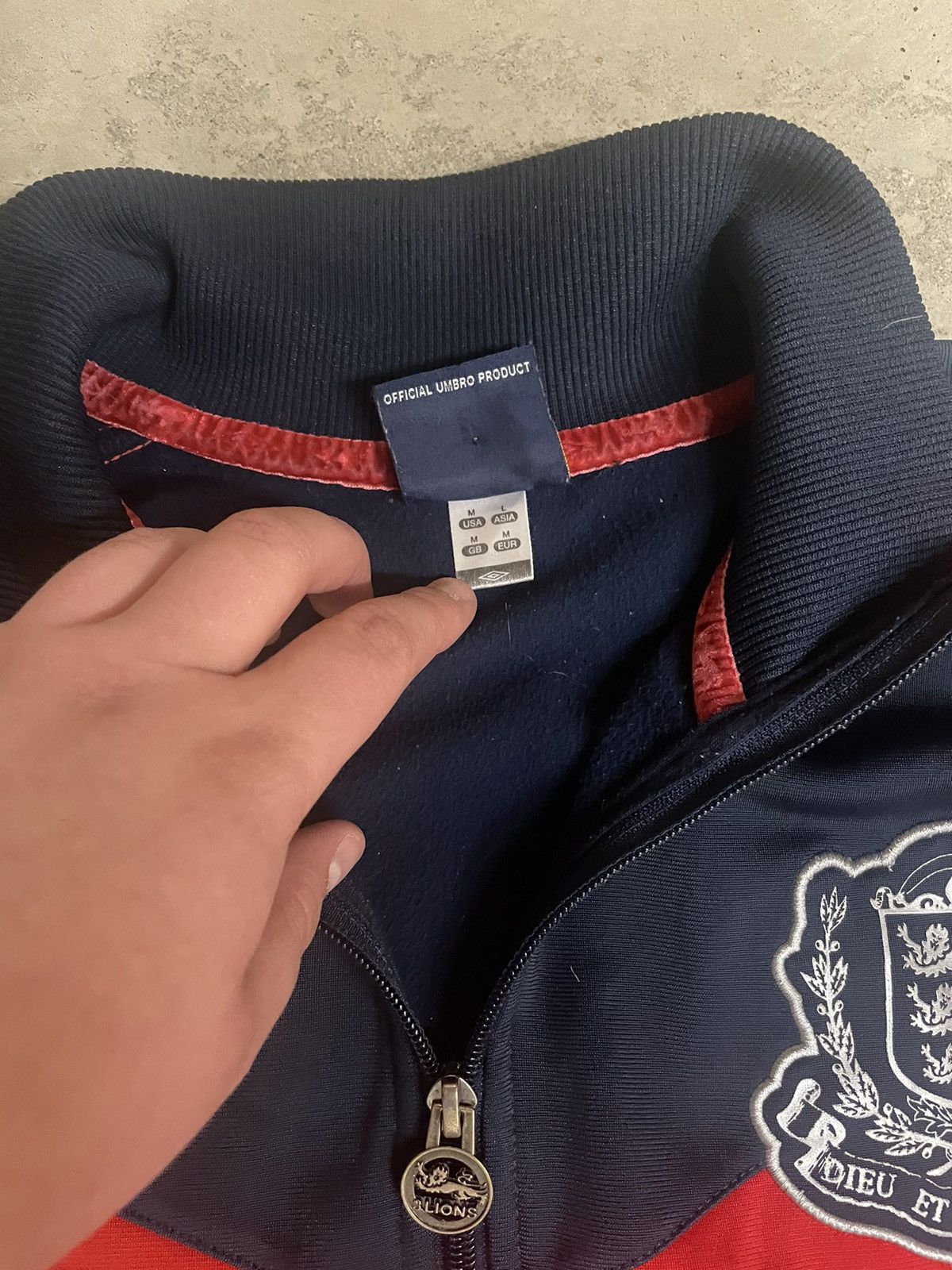 Umbro UMBRO England Zip Up Jacket Y2K Size US M / EU 48-50 / 2 - 5 Thumbnail