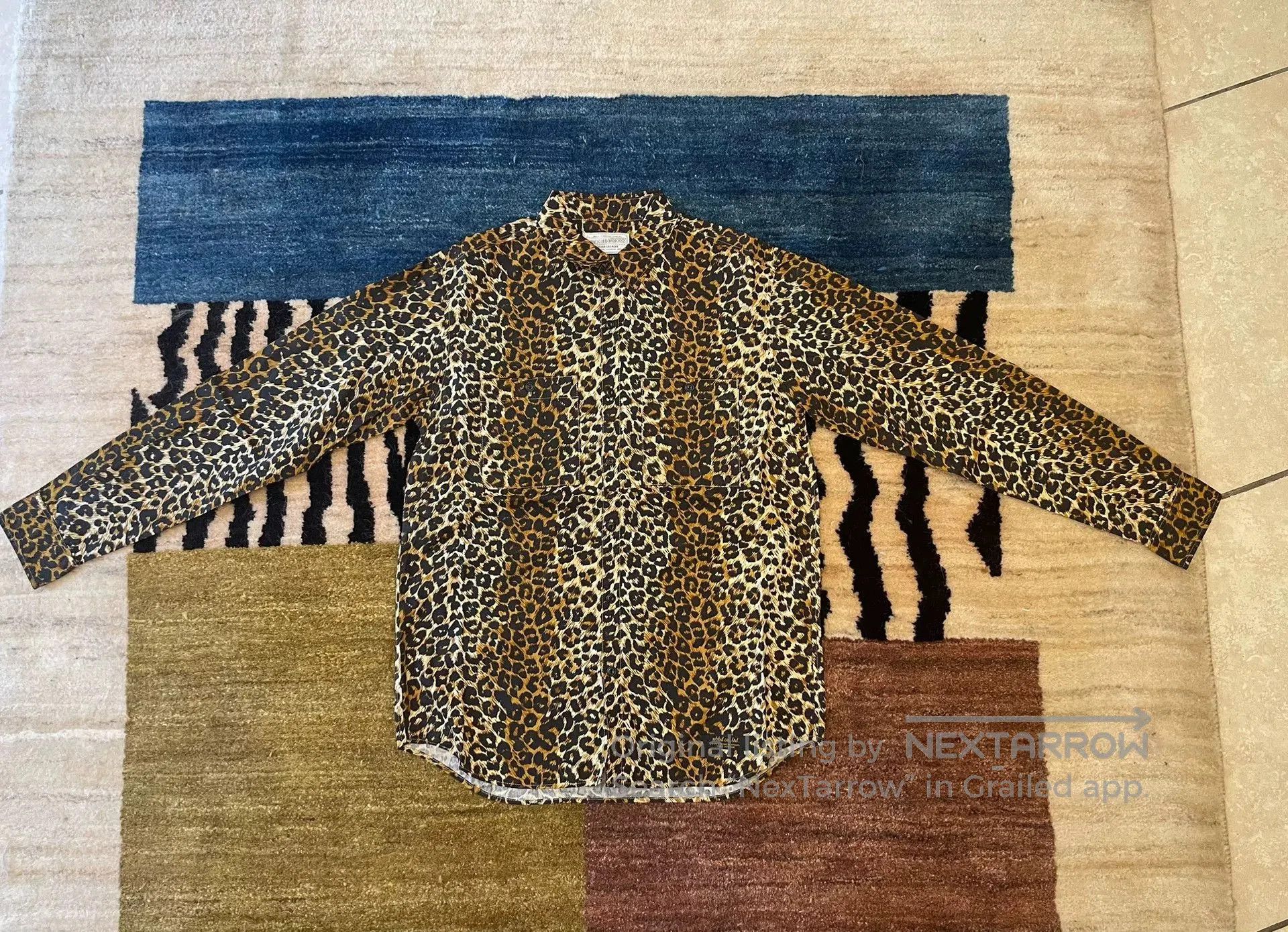 Neighborhood Leopard Print Shirt.