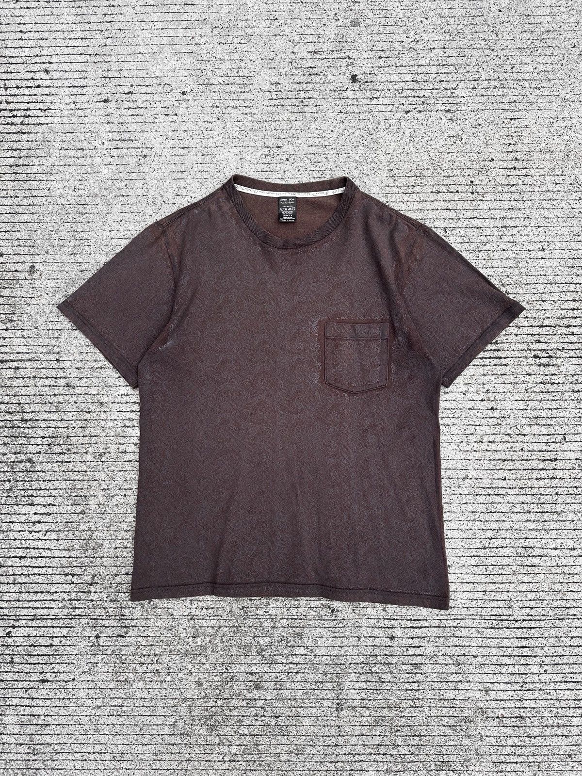 Number (N)ine AW08 Paisley Allover Pocket Tee