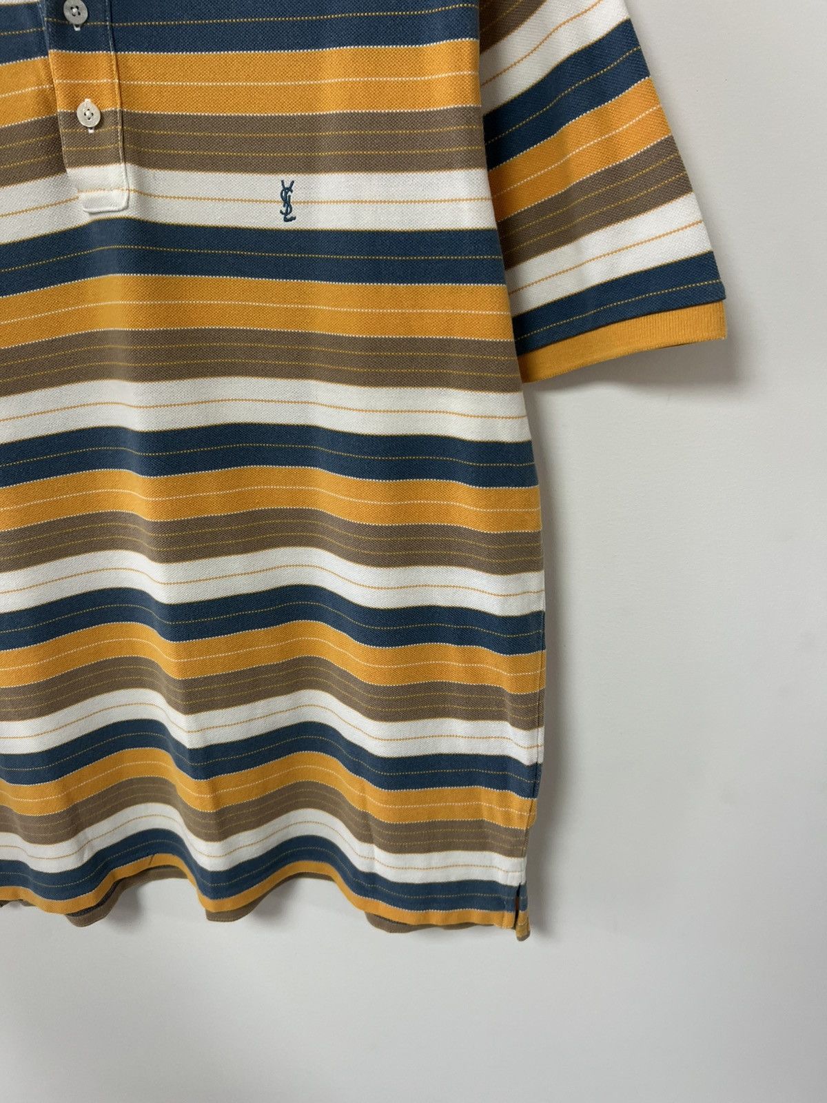 Yves Saint Laurent Hype Yves Saint Lauren Polo T Shirt YSL Luxury Mens sz XL Size US XL / EU 56 / 4 - 12 Thumbnail