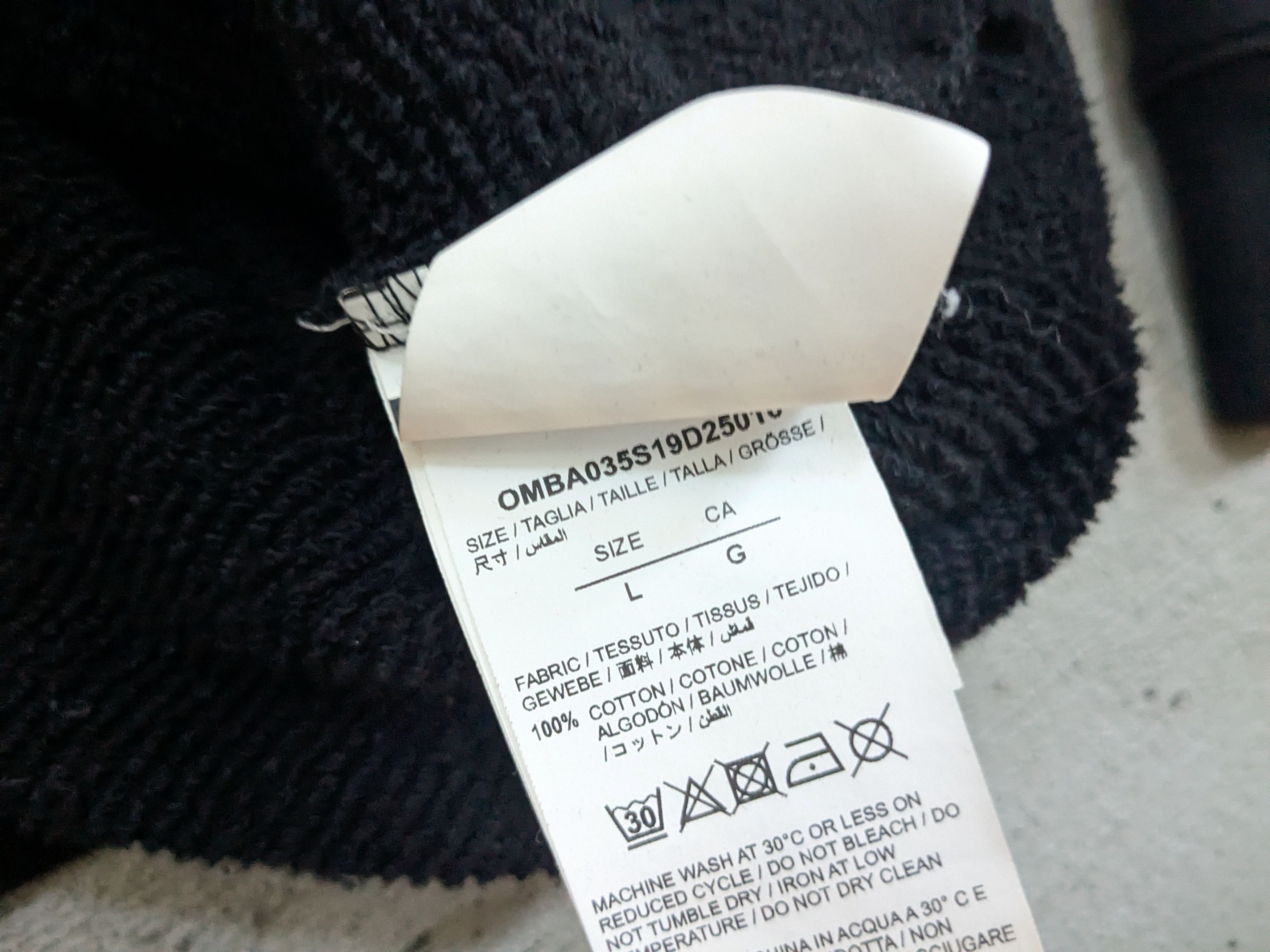 Off-White Off-White Hands & Planet Sweatshirt Crewneck Sweater Black Size US L / EU 52-54 / 3 - 8 Thumbnail