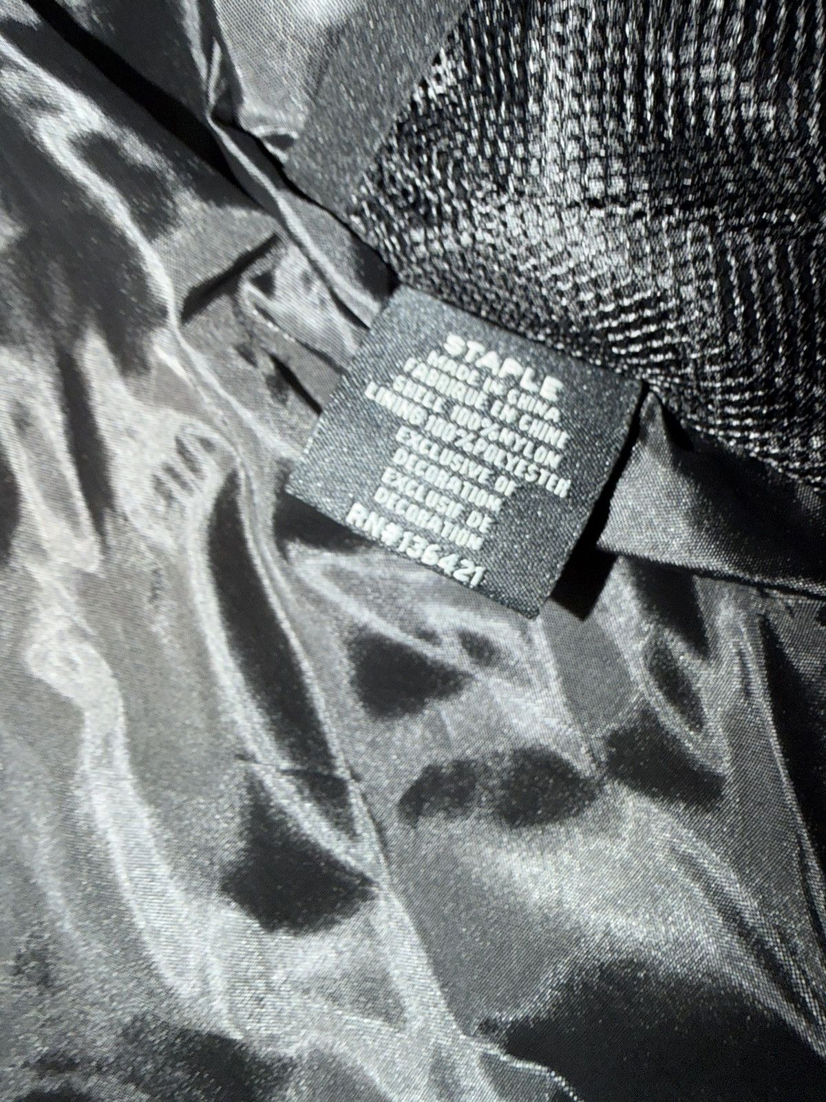 Staple Staple Pigeon Large Bomber Jacket Maroon:/Black Brand NWT Size US L / EU 52-54 / 3 - 5 Thumbnail
