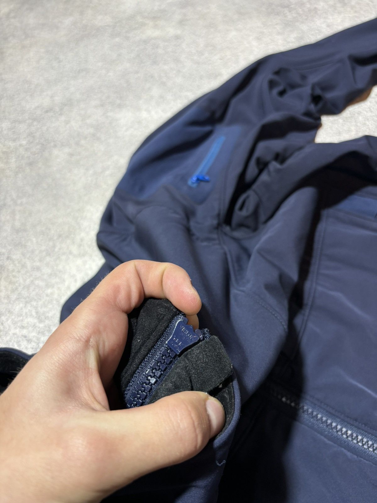 Arc'teryx Arcteryx Gamma MX Mens LARGE Soft Shell Blue Jacket Outdoor Size US L / EU 52-54 / 3 - 9 Thumbnail