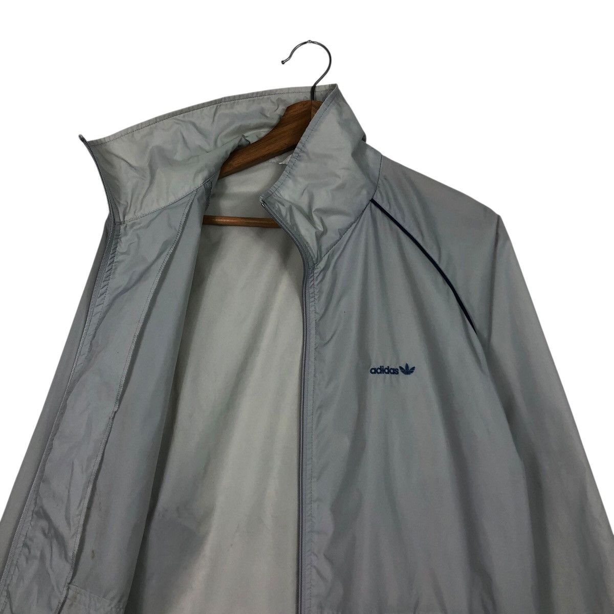 Adidas 📌Vintage 80's Adidas Light Zipper Jacket Size US M / EU 48-50 / 2 - 13 Thumbnail