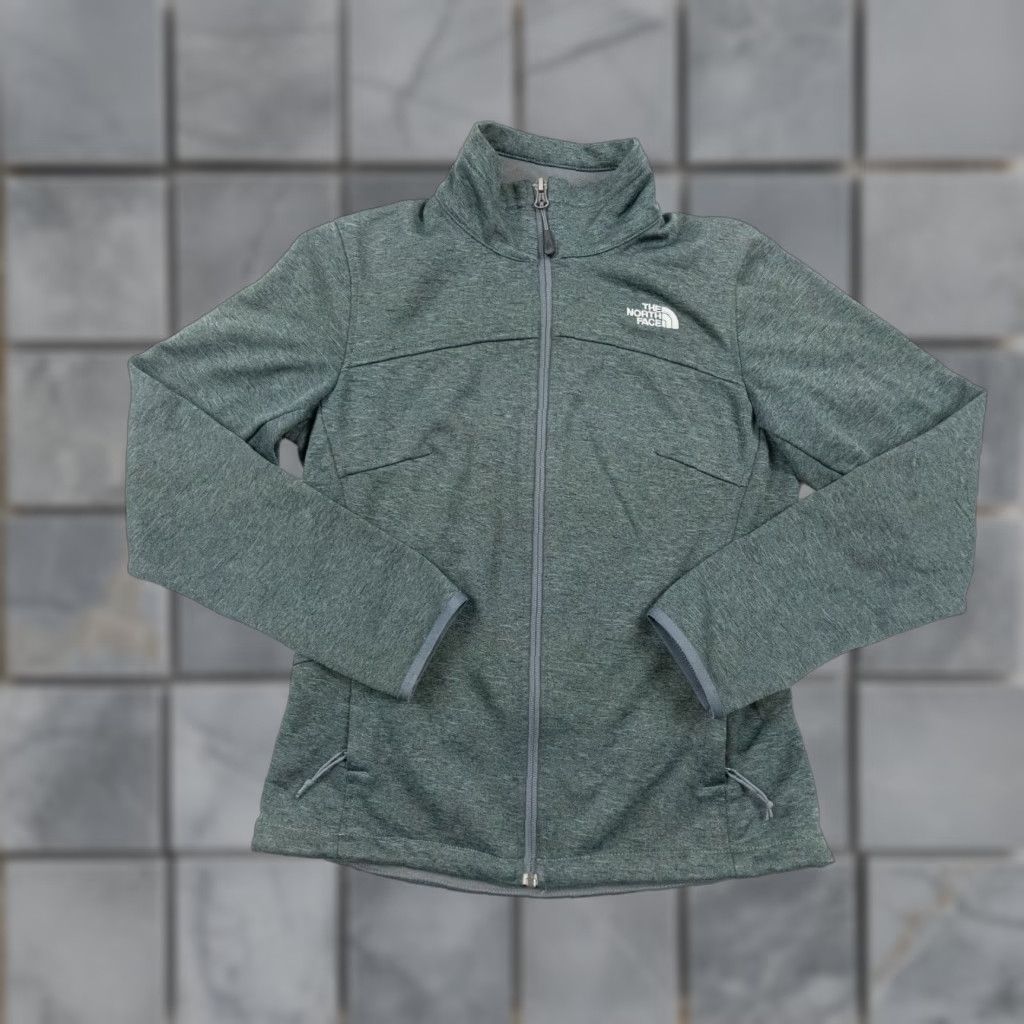 The North Face The North Face Jacket Women Small Gray Softshell Full Zip Outdoor Womens Size S / US 4 / IT 40 - 1 Thumbnail